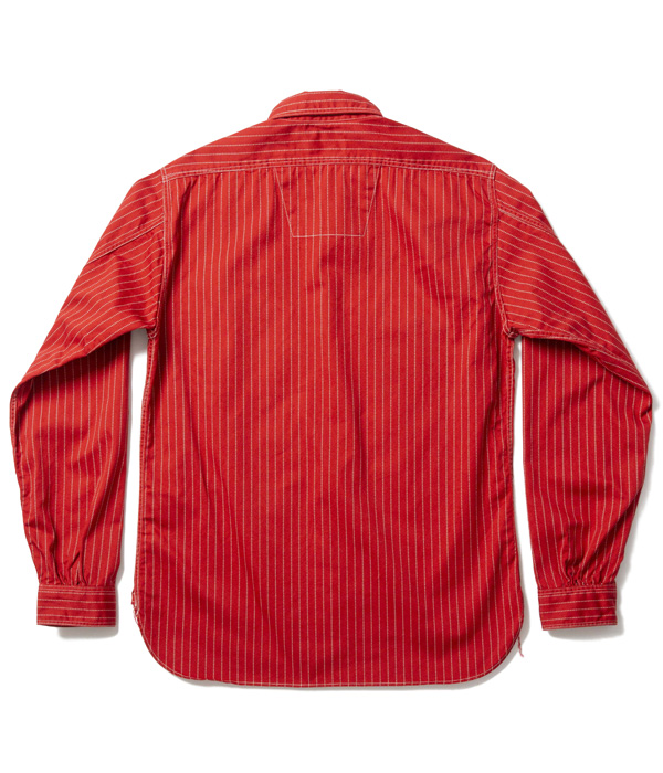 Lot No. SC28340 / FICTION ROMANCE “RED WABASH WORK SHIRT” - SUGAR 