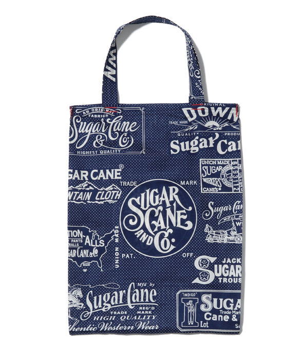 Lot No. SC02655 / SUGAR CANE BANDANNA TOTE BAG - SUGAR CANE