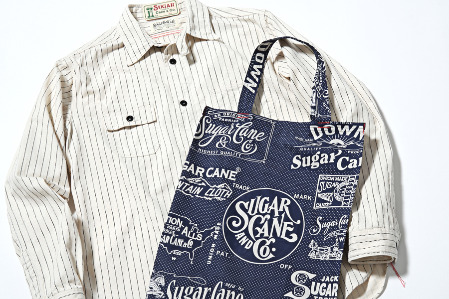 Lot No. SC02655 / SUGAR CANE BANDANNA TOTE BAG - SUGAR CANE