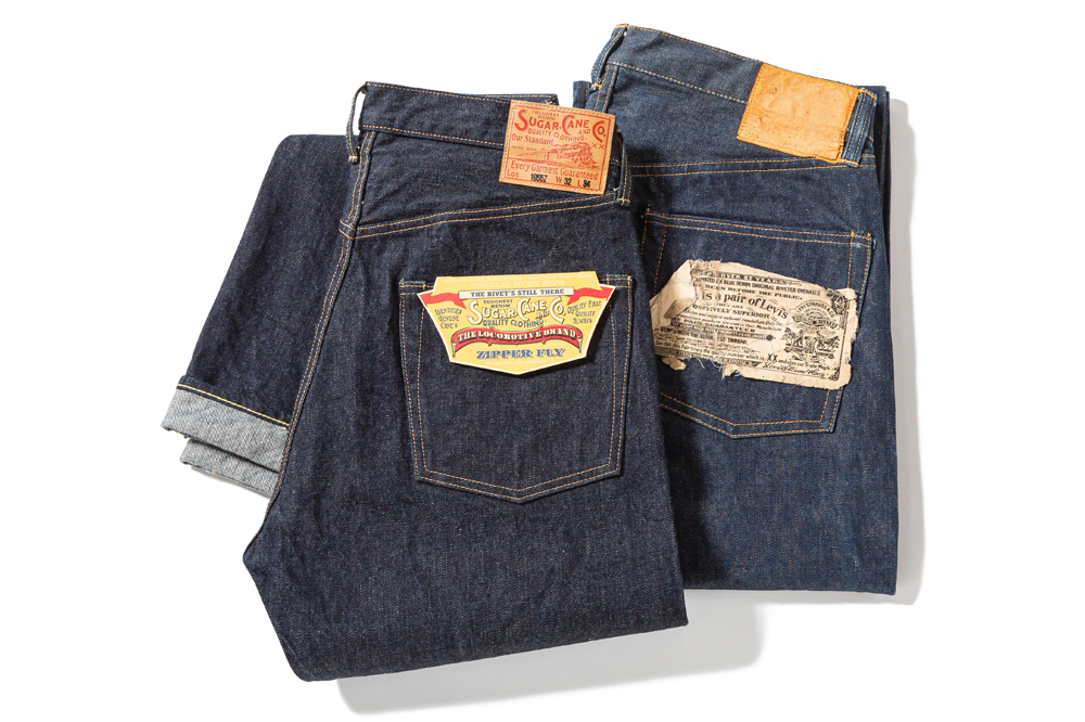 Lot No. SC42955 / 14oz. DENIM 1955Z MODEL (ZIPPER FLY) - SUGAR